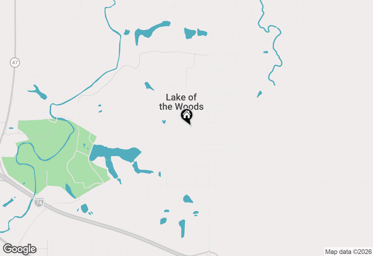 Map of 2008 Rylan Road, Mahomet, IL 61853