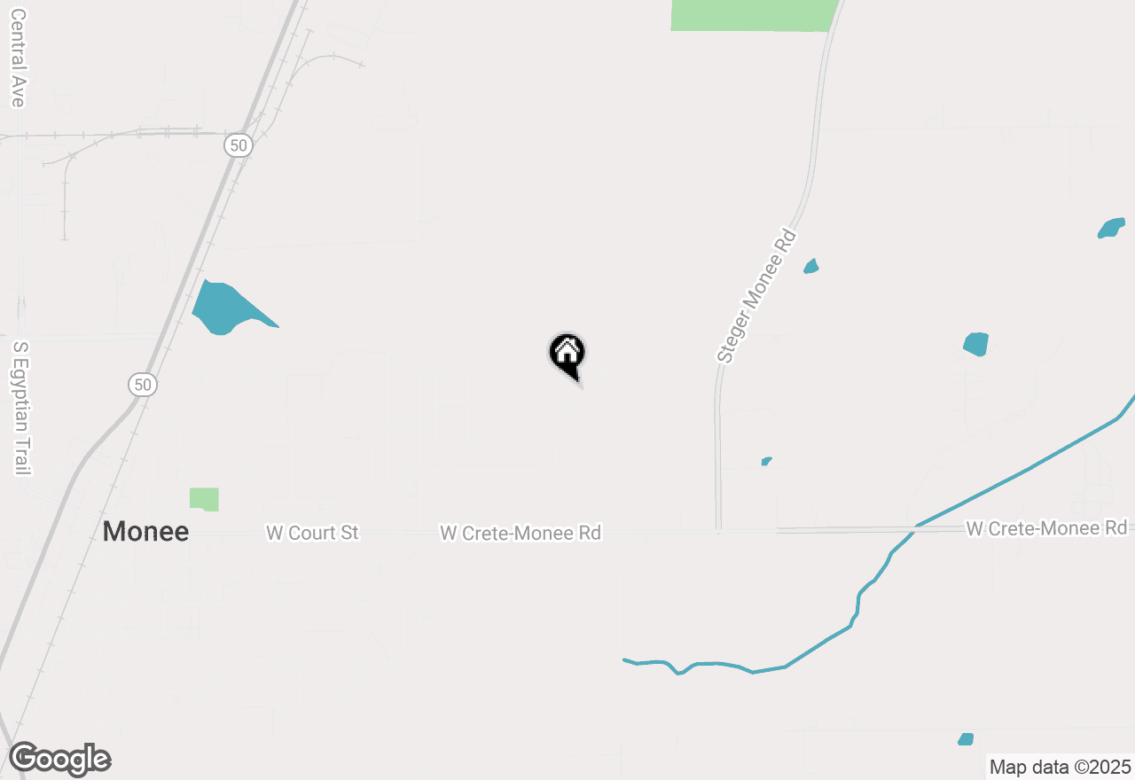 Map of 25621 S Jonquil Lane, Monee, IL 60449