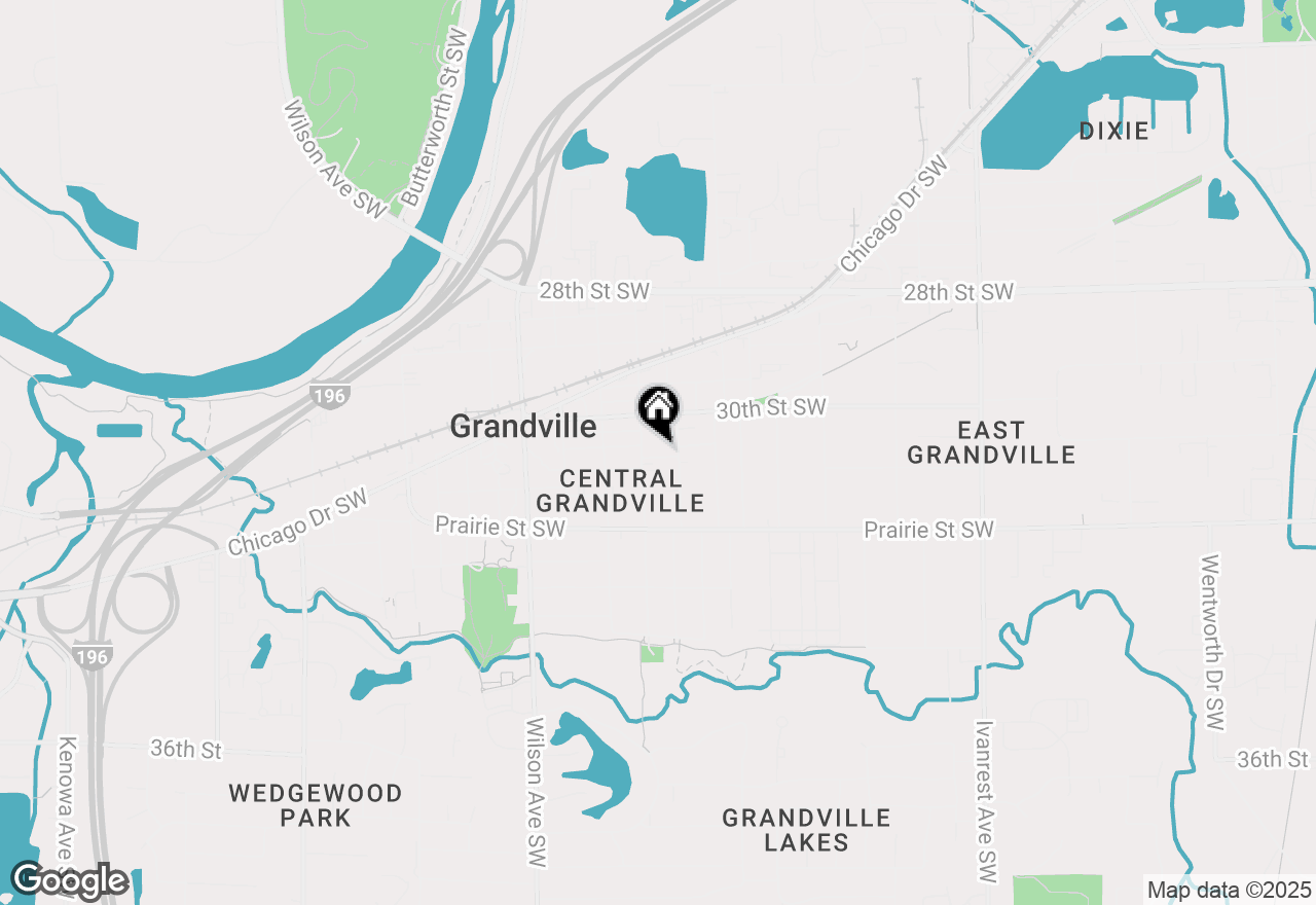 Map of 3765 Taplin Street Sw, Grandville, MI 49418