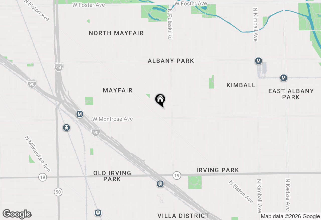 Map of 4440 N Kasson Avenue, Chicago, IL 60630