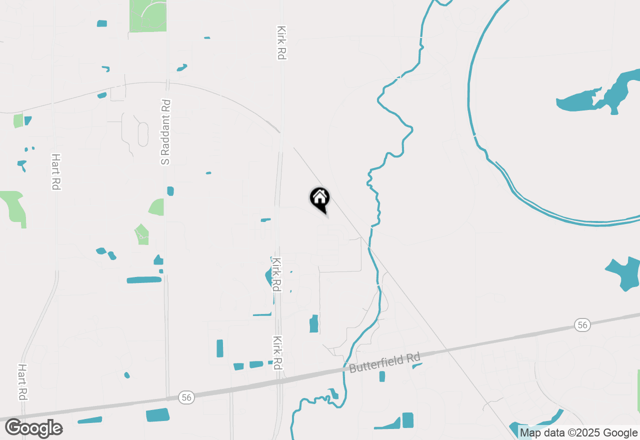 Map of 1736 Carlstedt Drive, Batavia, IL 60510