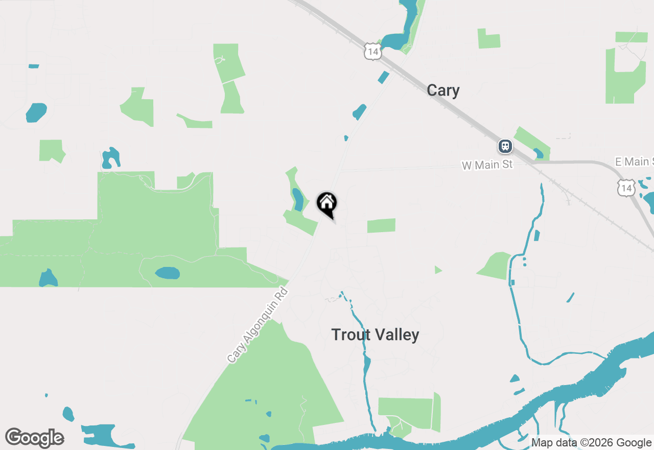 Map of 201 Cary Algonquin Road, Trout Valley, IL 60013