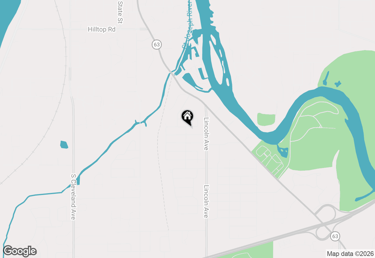 Map of 2791 Carrie Lane, St. Joseph, MI 49085