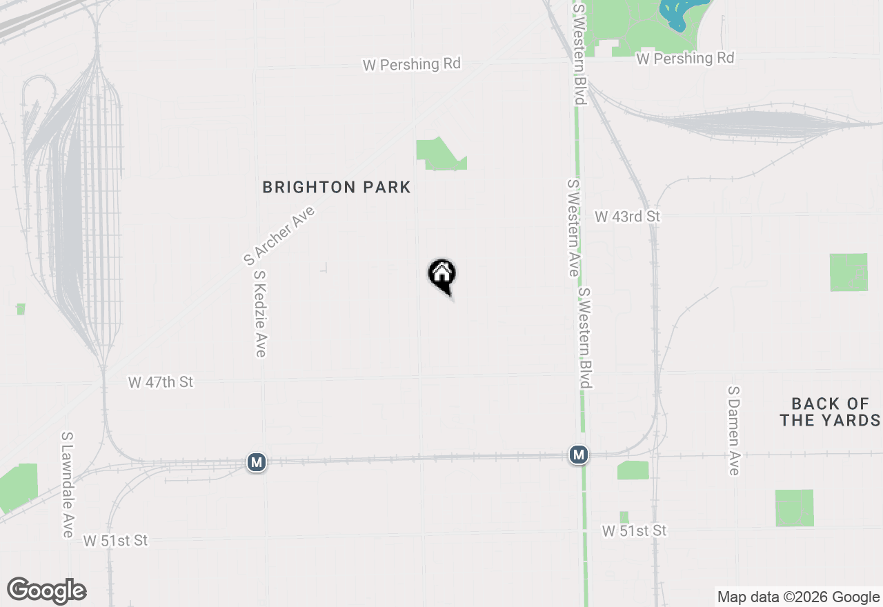 Map of 4505 S Fairfield Avenue, Chicago, IL 60632