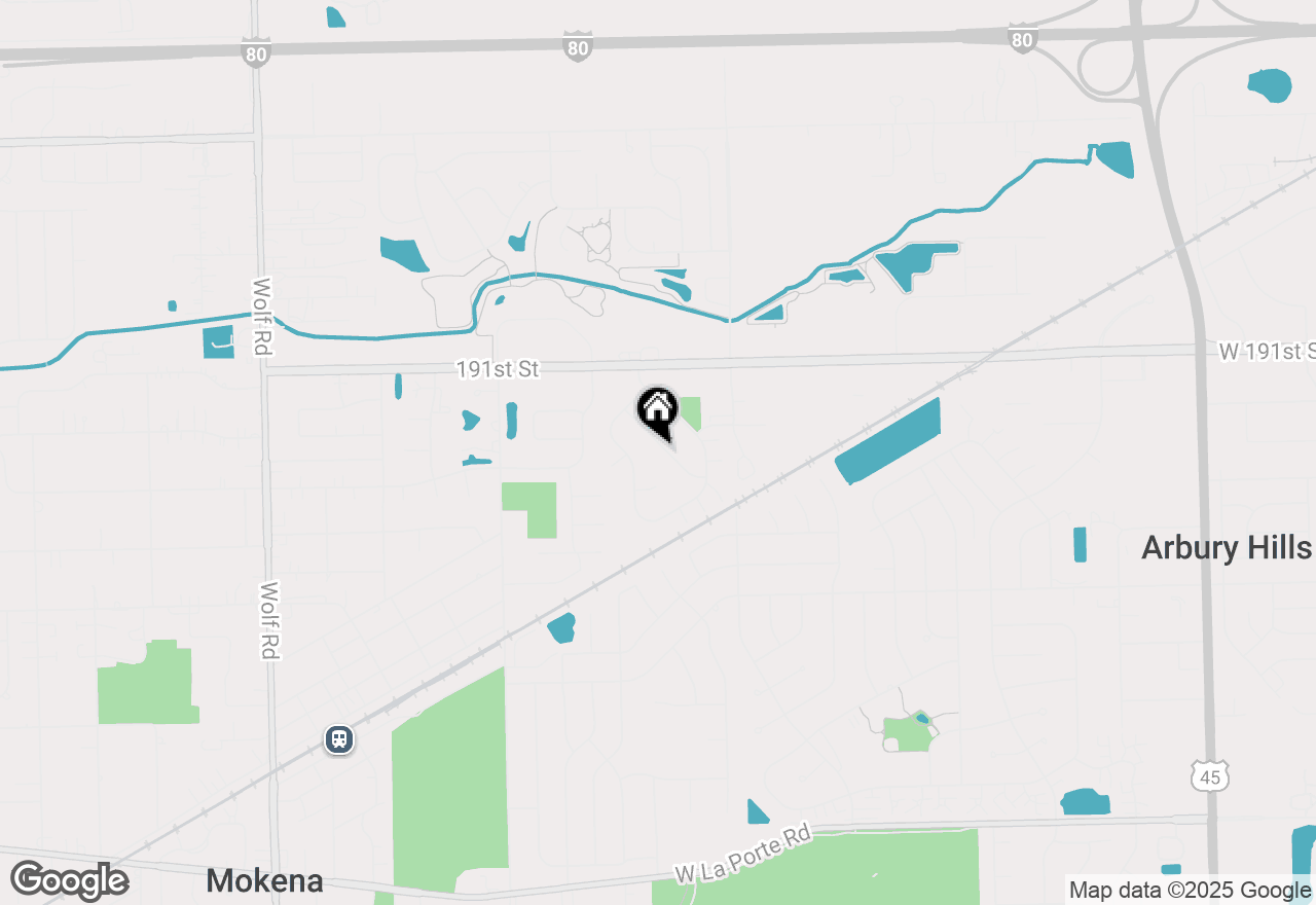 Map of 19226 Puritan Drive, Mokena, IL 60448