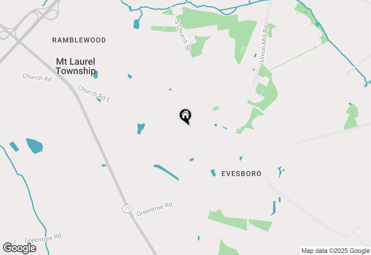 Map of 402 Mulberry Cove, Mount Laurel, NJ 08054