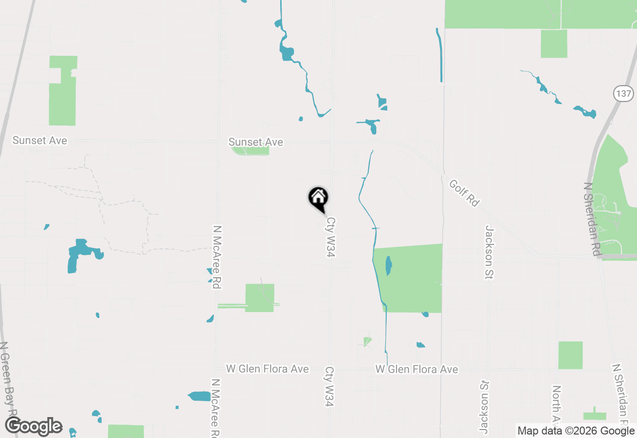 Map of 1916 Niva Court, Waukegan, IL 60087