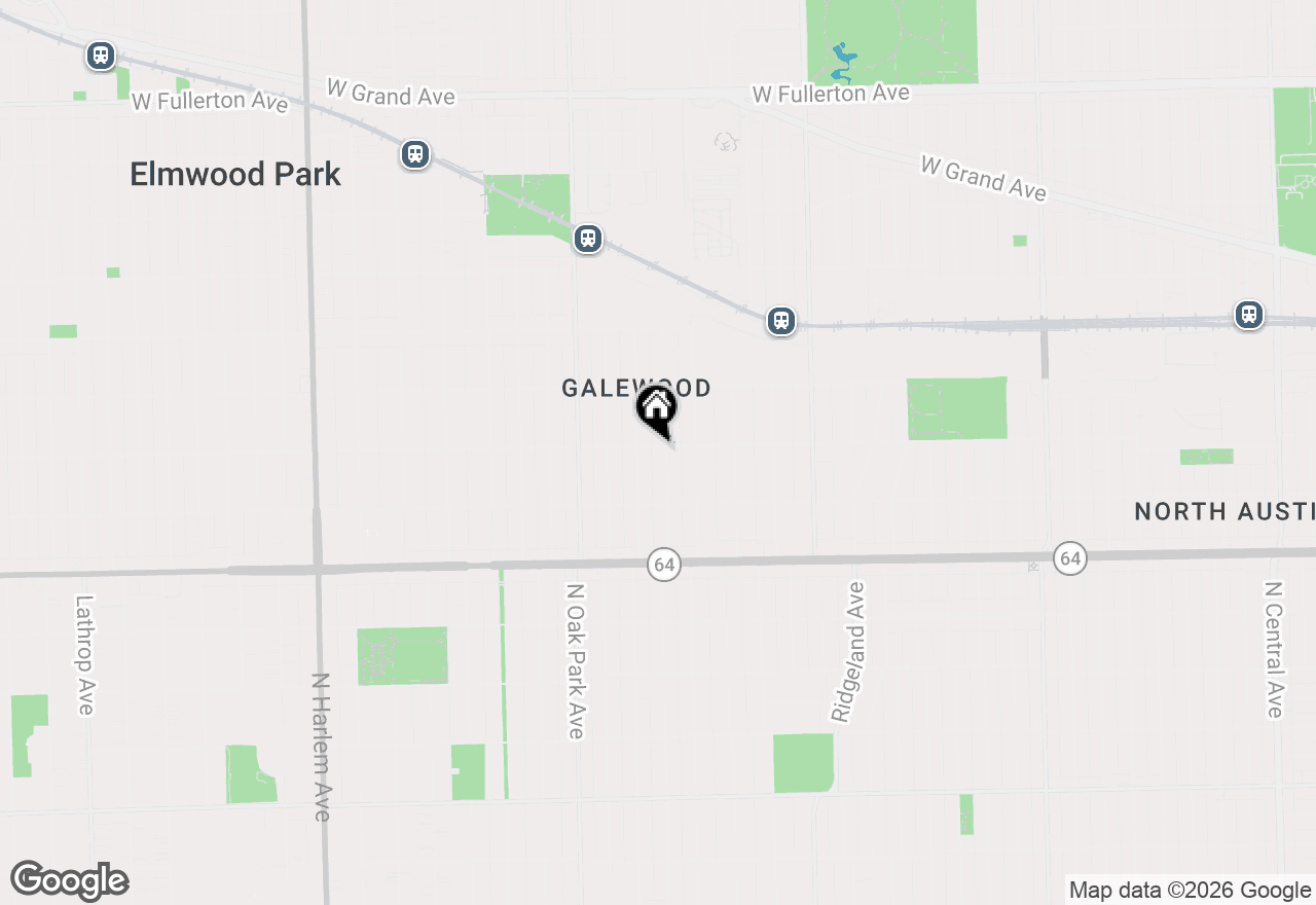 Map of 1758 N Natoma Avenue, Chicago, IL 60707