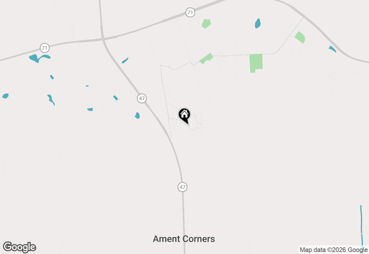 Map of 2629 Fairfax Way, Yorkville, IL 60560