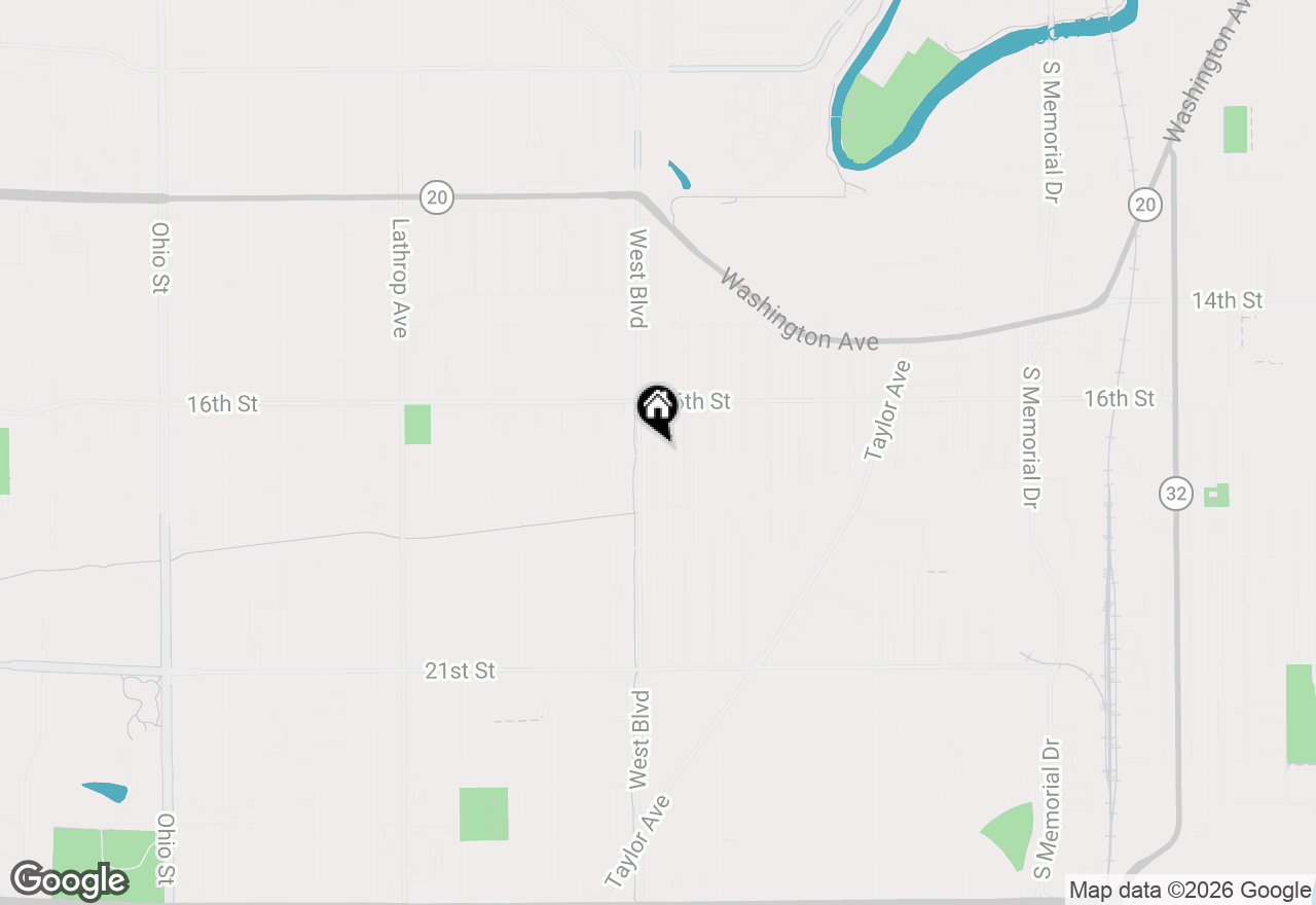 Map of 3010 17th St, Racine, WI 53405