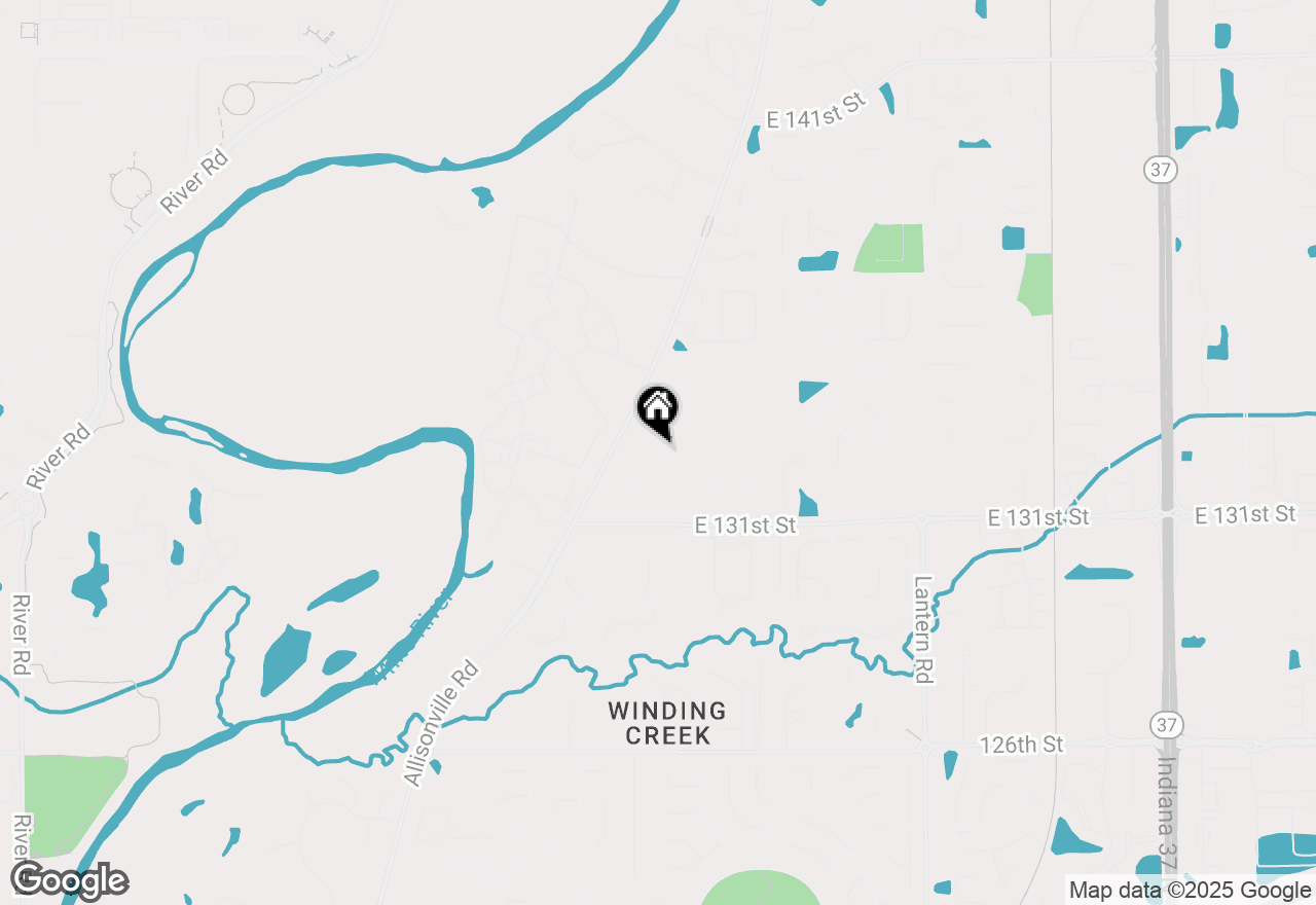 Map of 13251 Chevy Chase Drive, Fishers, IN 46038