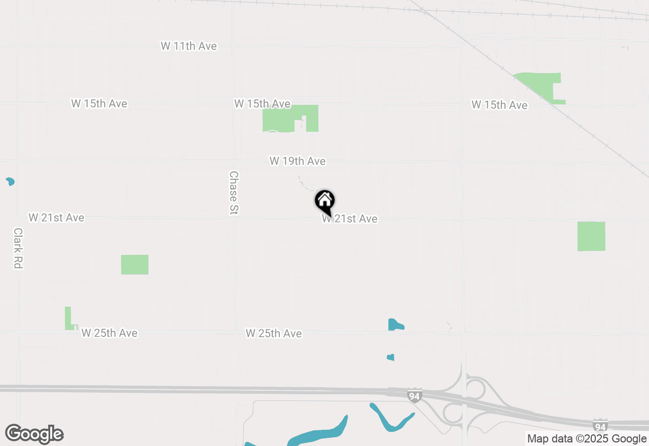 Map of 2425 W 21st Avenue, Gary, IN 46404