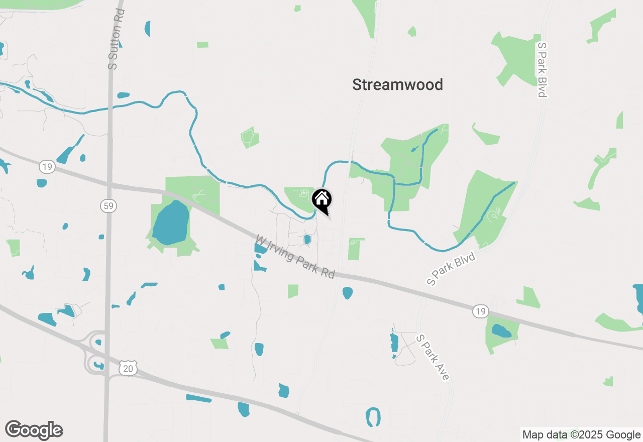 Map of 56 W Briarwood Drive, Streamwood, IL 60107