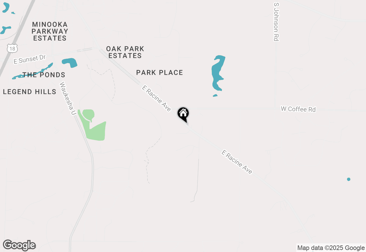 Map of 3551 S Racine Ave, New Berlin, WI 53146