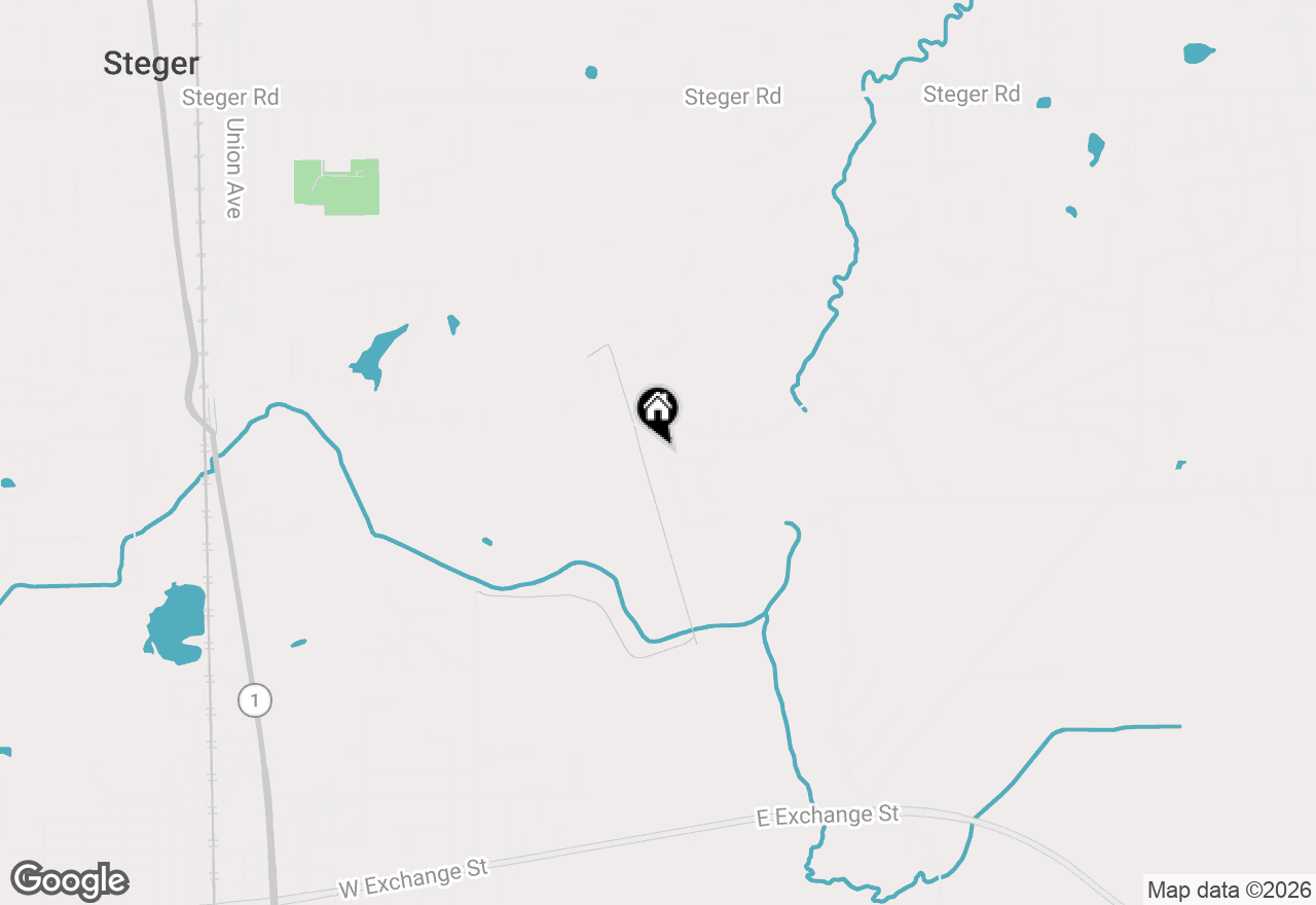 Map of 3704 S State Street, Crete, IL 60417