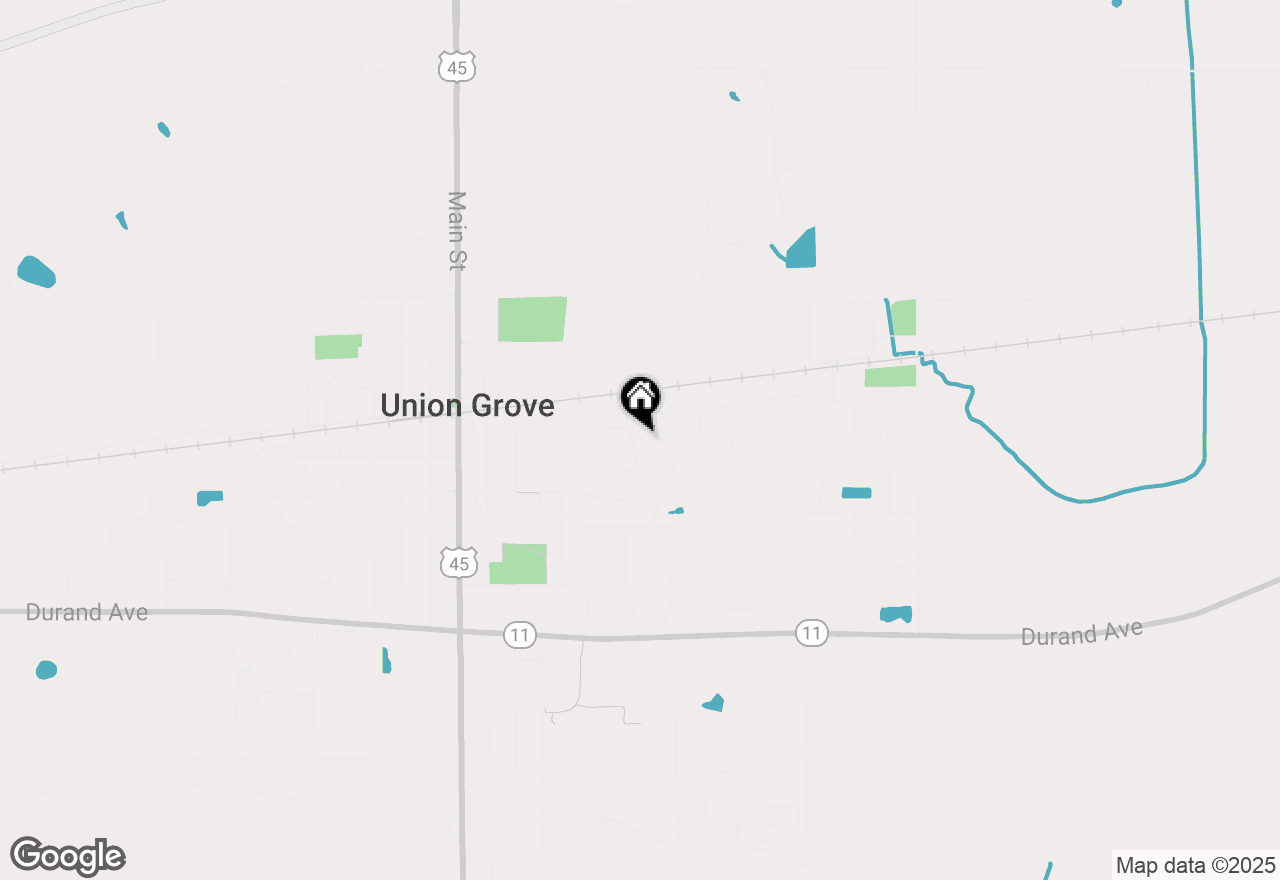 Map of 1041 Bluebird Ln, Union Grove, WI 53182