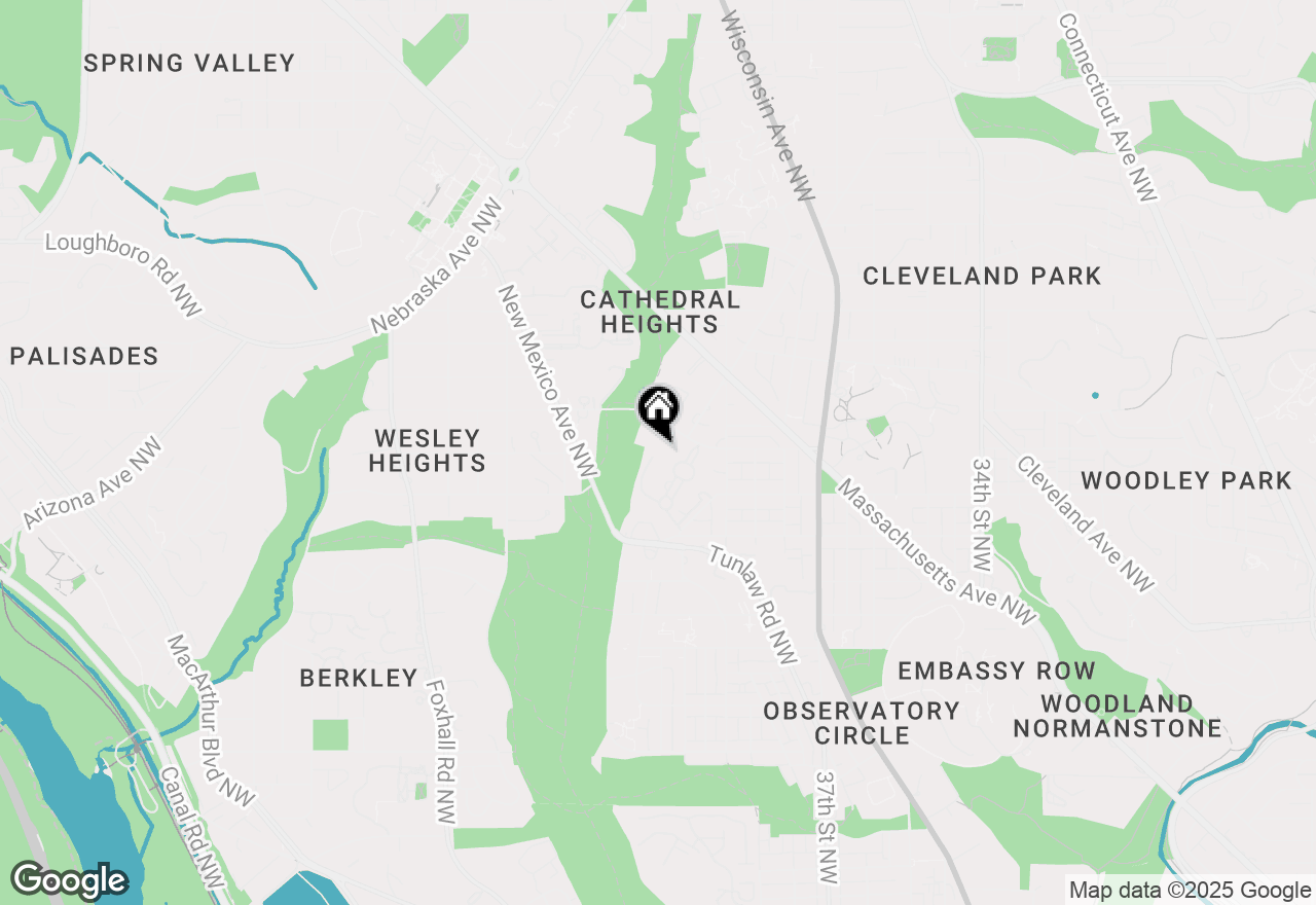 Map of 4000 Cathedral Avenue Nw #518B, Washington, DC 20016