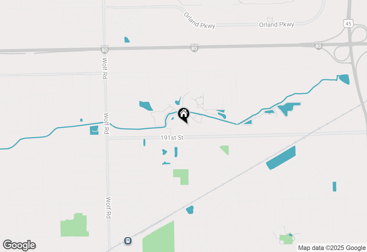 Map of 10719 Revere Circle, Mokena, IL 60448