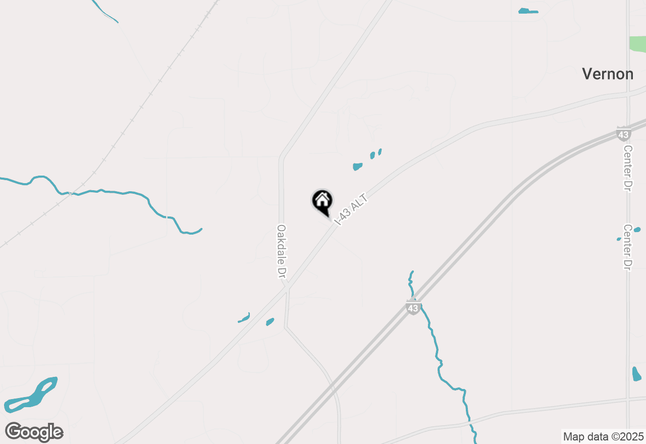 Map of S81W26300 National Ave, Mukwonago, WI 53149