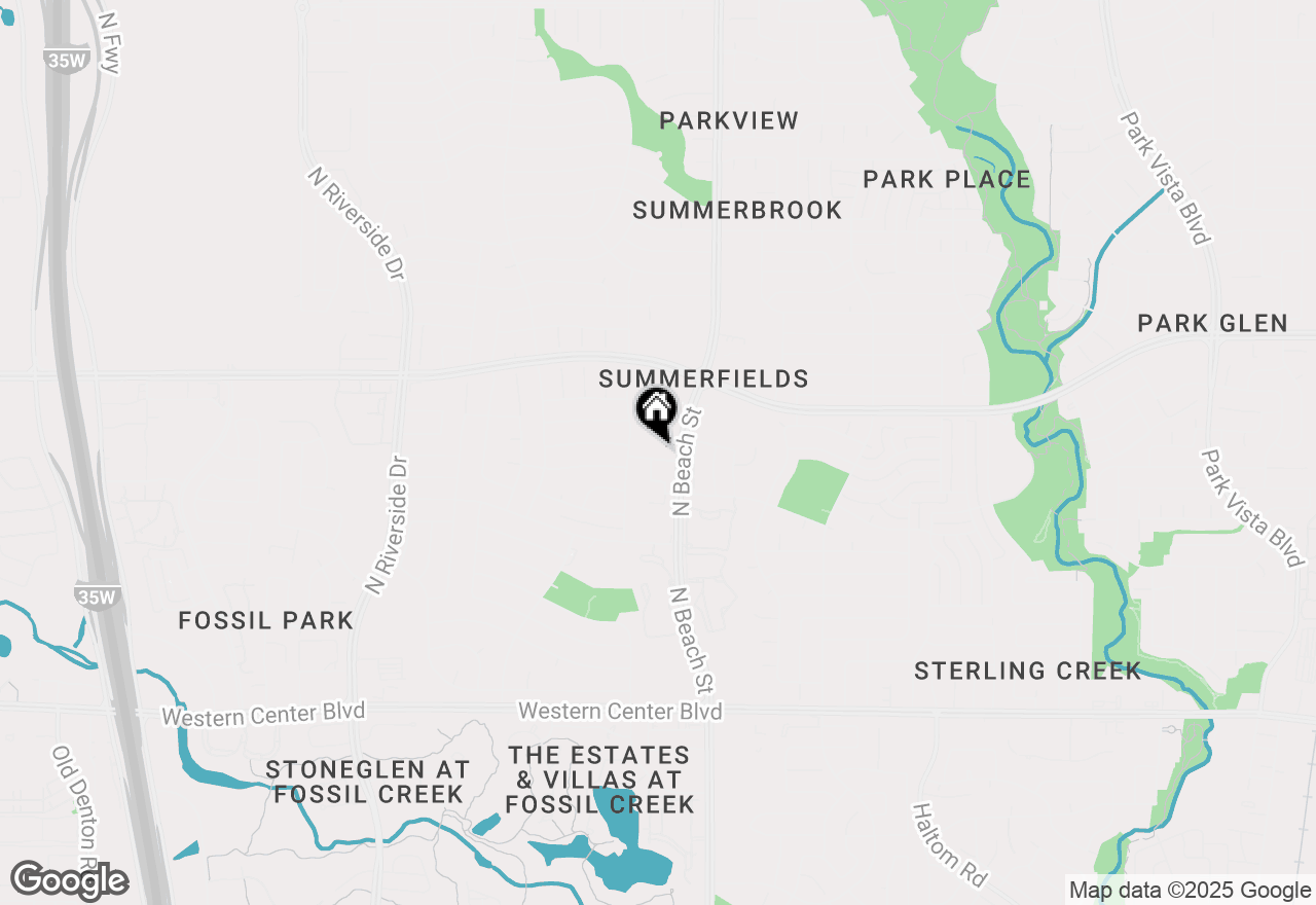 Map of 4221 Heath Street, Fort Worth, TX 76137
