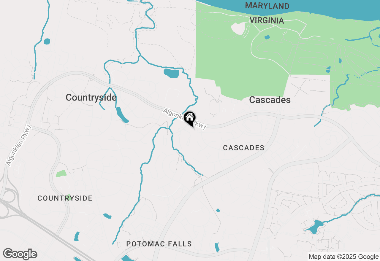 Map of 133 Sulgrave Court, Sterling, VA 20165