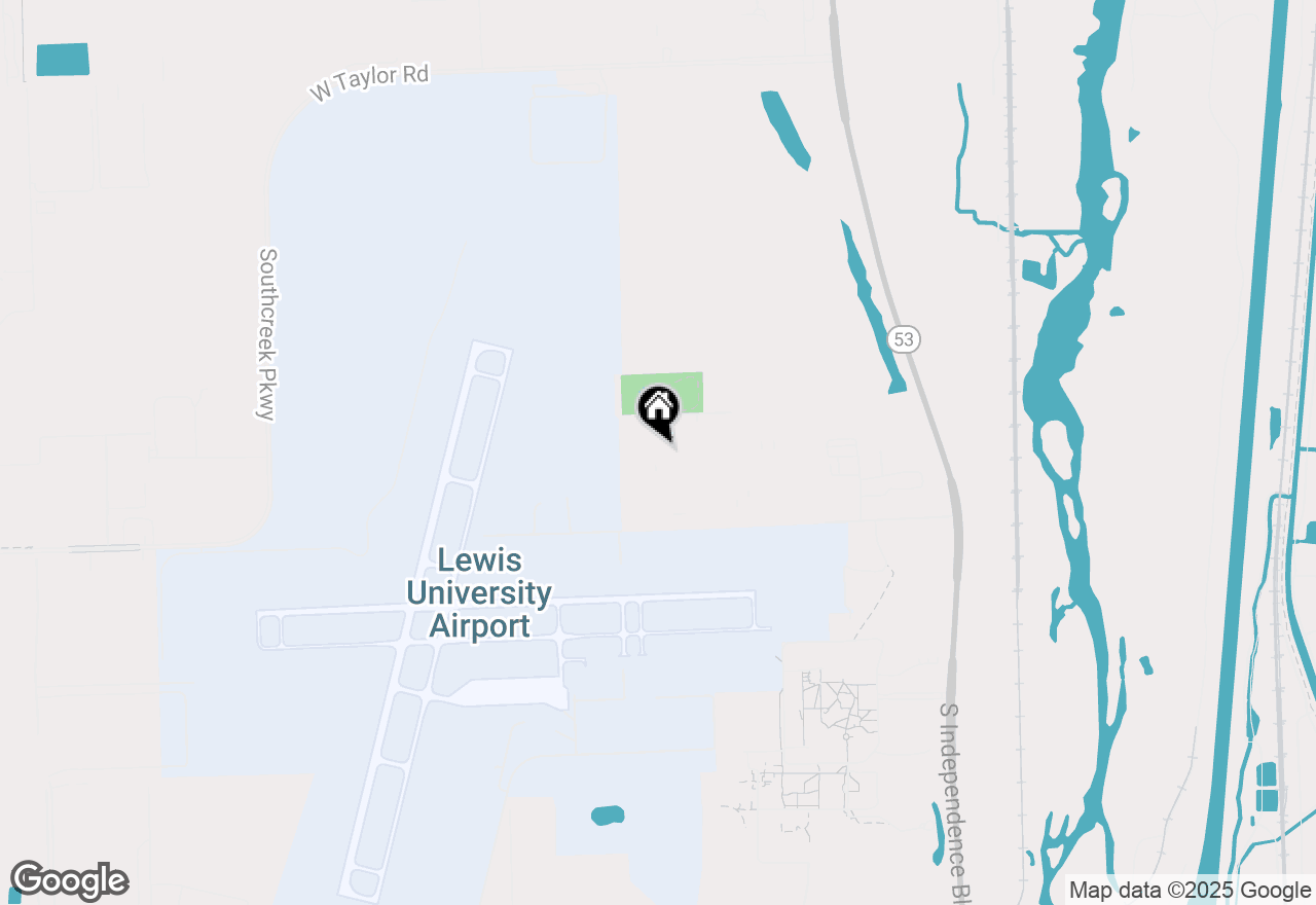 Map of 19321 John Kirkham Drive, Romeoville, IL 60446