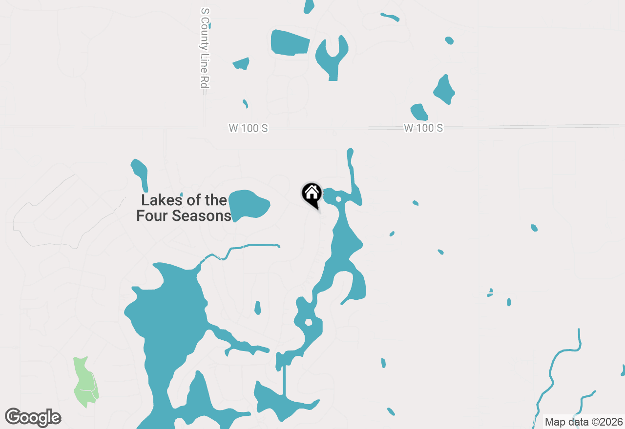 Map of 1384 Brandywine Road, Crown Point, IN 46307