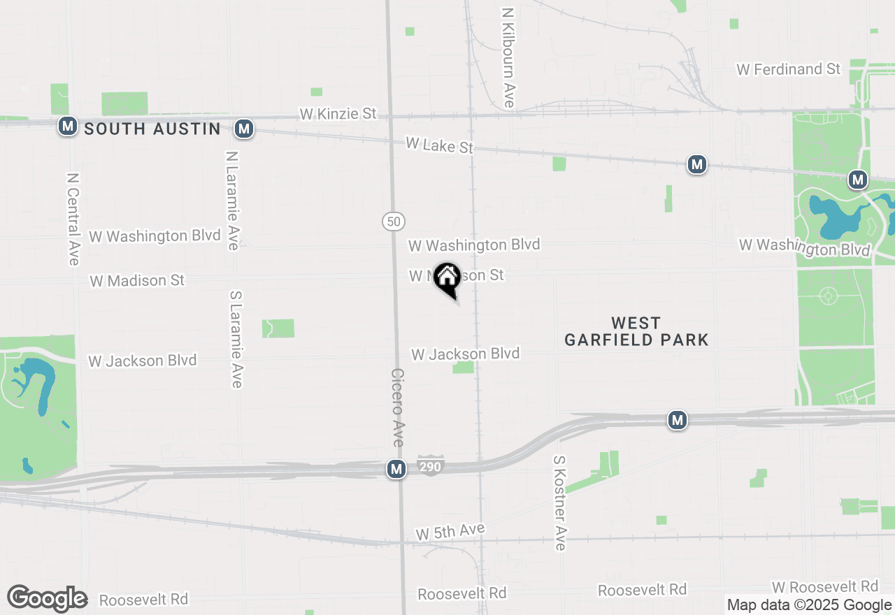 Map of 4643 W Monroe Street, Chicago, IL 60644