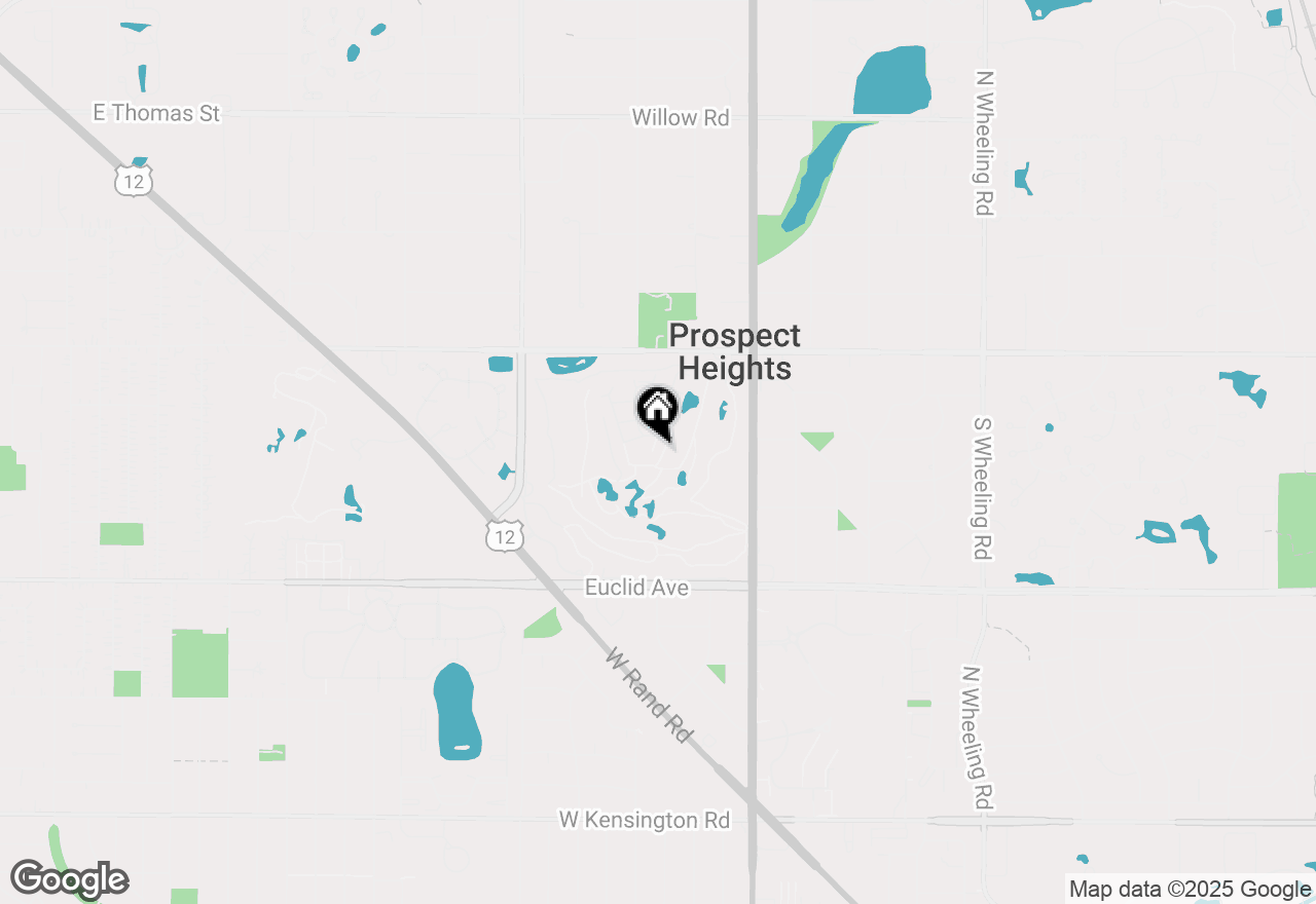 Map of 1400 N Yarmouth Place #315, Mount Prospect, IL 60056