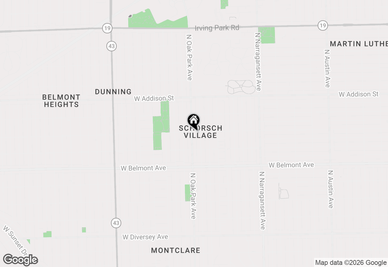Map of 3359 N Oak Park Avenue, Chicago, IL 60634