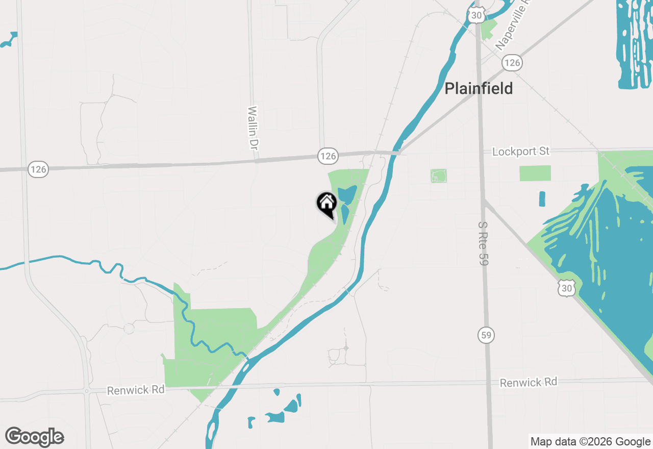 Map of 15238 Vetel Court, Plainfield, IL 60544