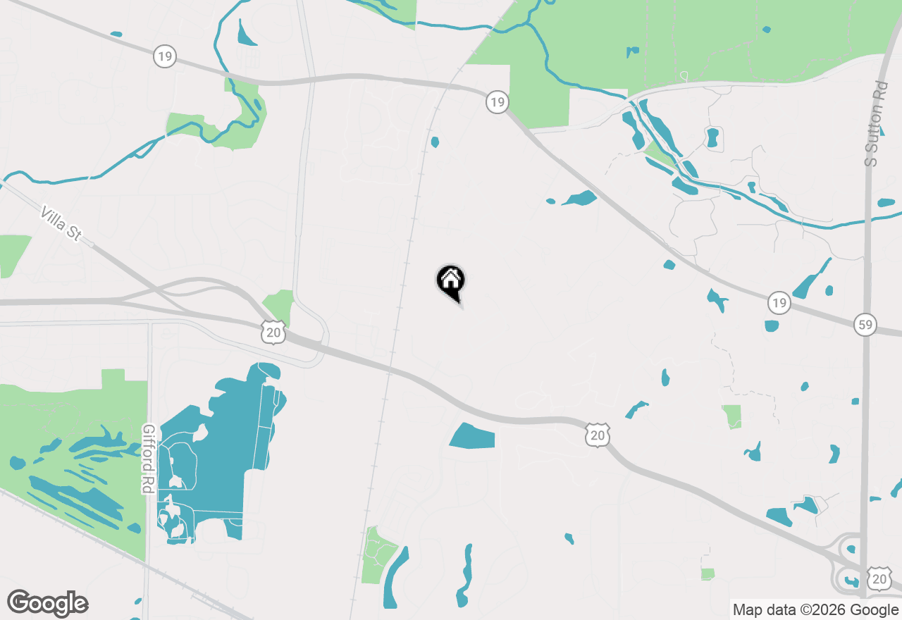 Map of 985 Oak Ridge Boulevard, Elgin, IL 60120