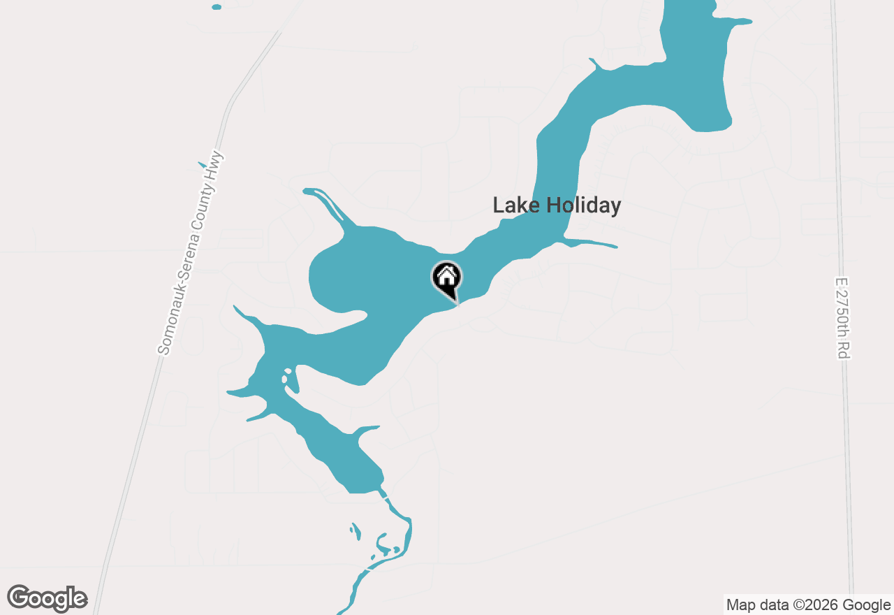 Map of 954 Holiday Drive, Lake Holiday, IL 60548