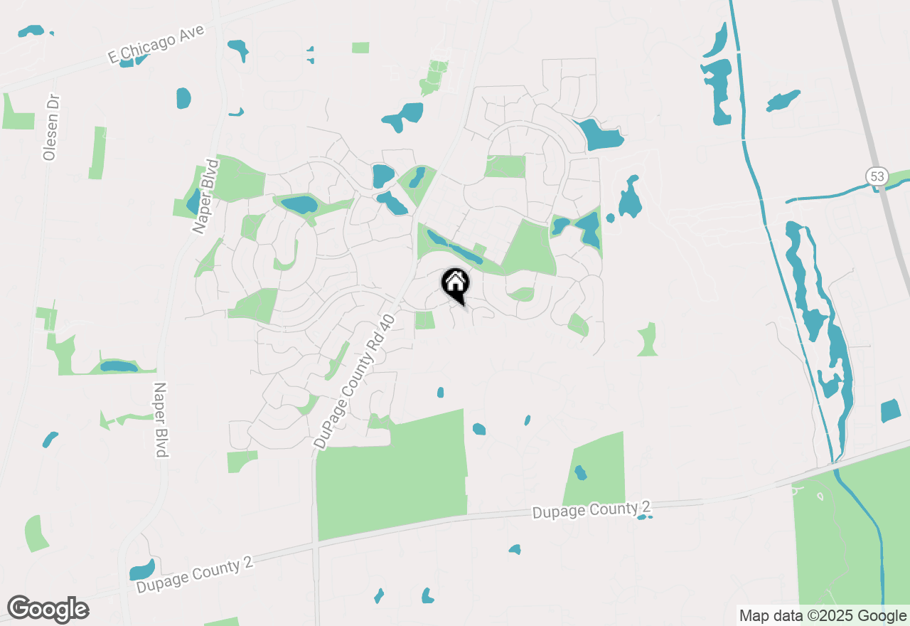 Map of 6610 Pinehurst Court, Lisle, IL 60532