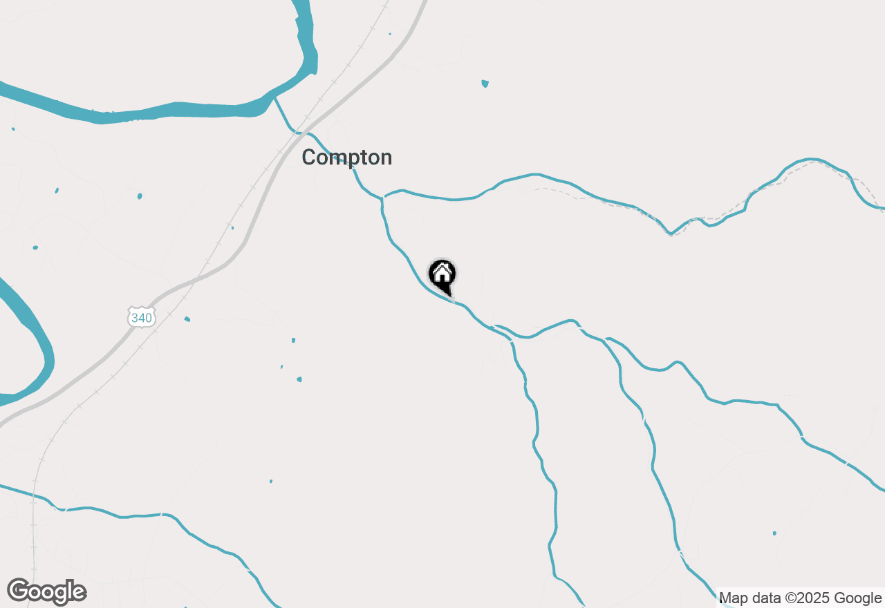 Map of 1485 Compton Hollow Road, Rileyville, VA 22650