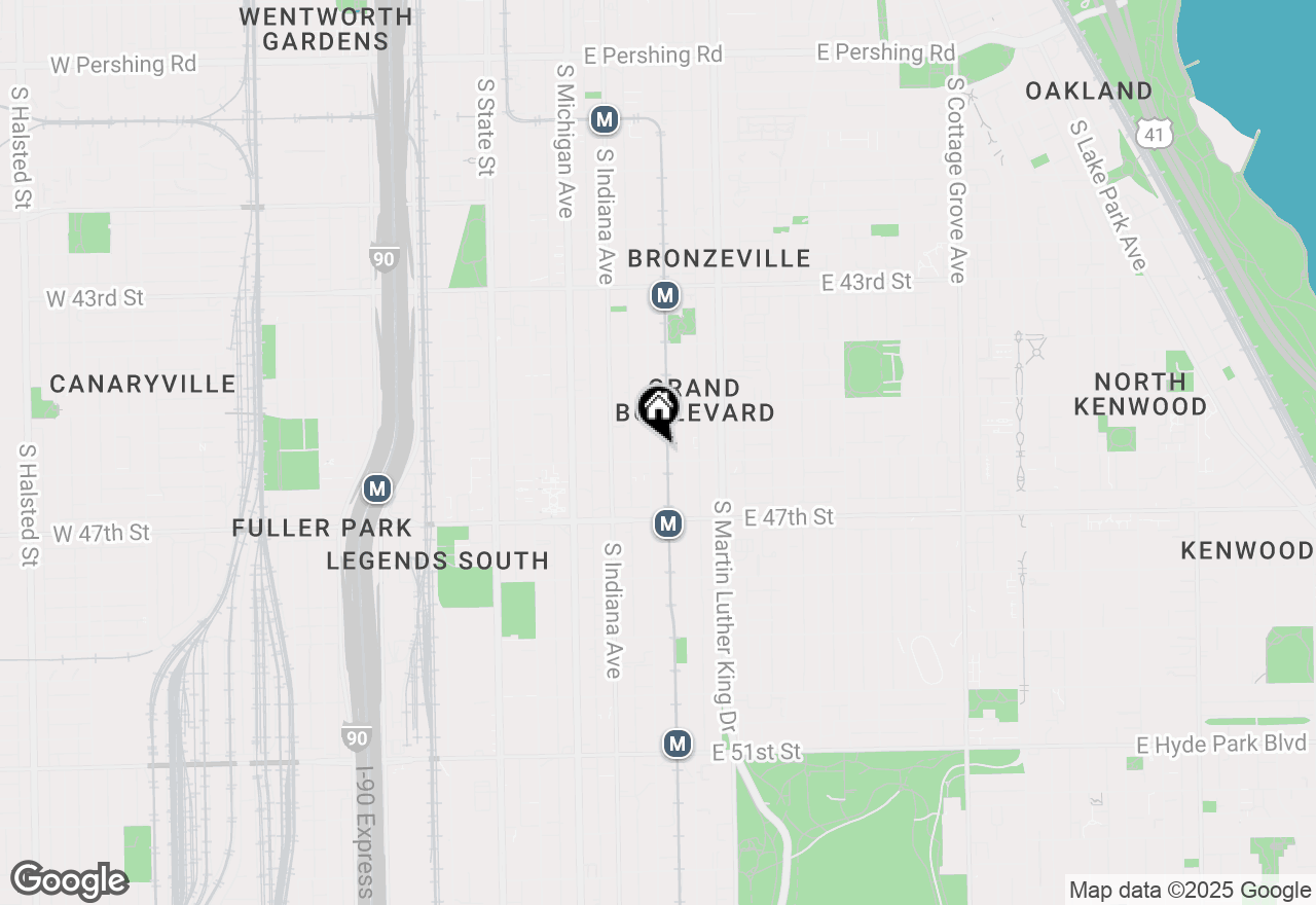 Map of 4553 S Prairie Avenue, Chicago, IL 60653