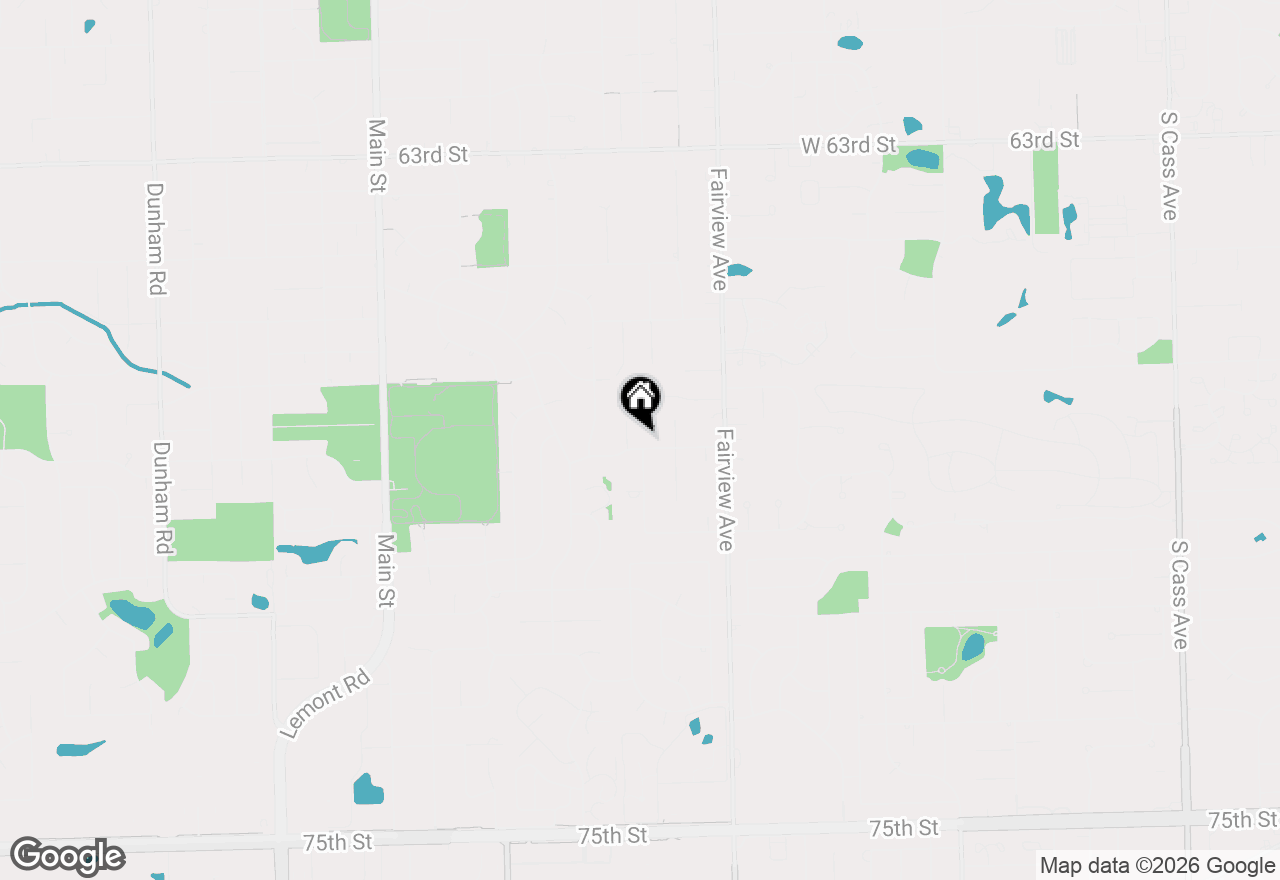 Map of 512 68th Street, Downers Grove, IL 60516