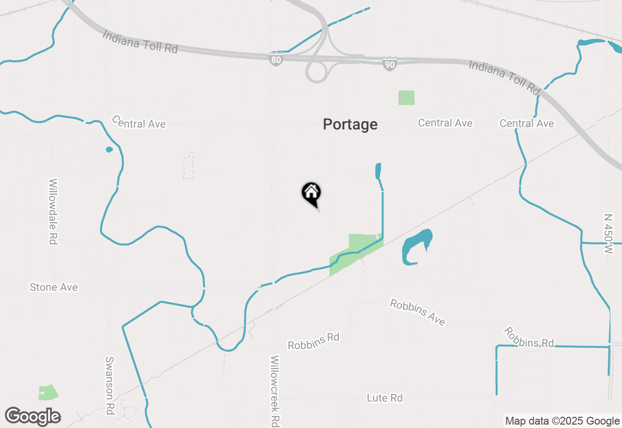 Map of 2827 Lois Street, Portage, IN 46368