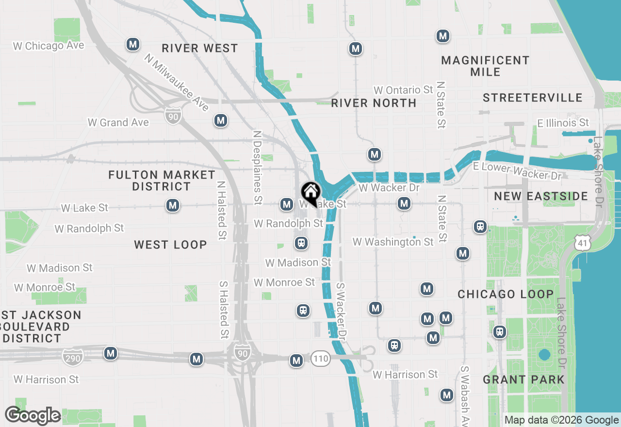 Map of 165 N Canal Street #815, Chicago, IL 60606