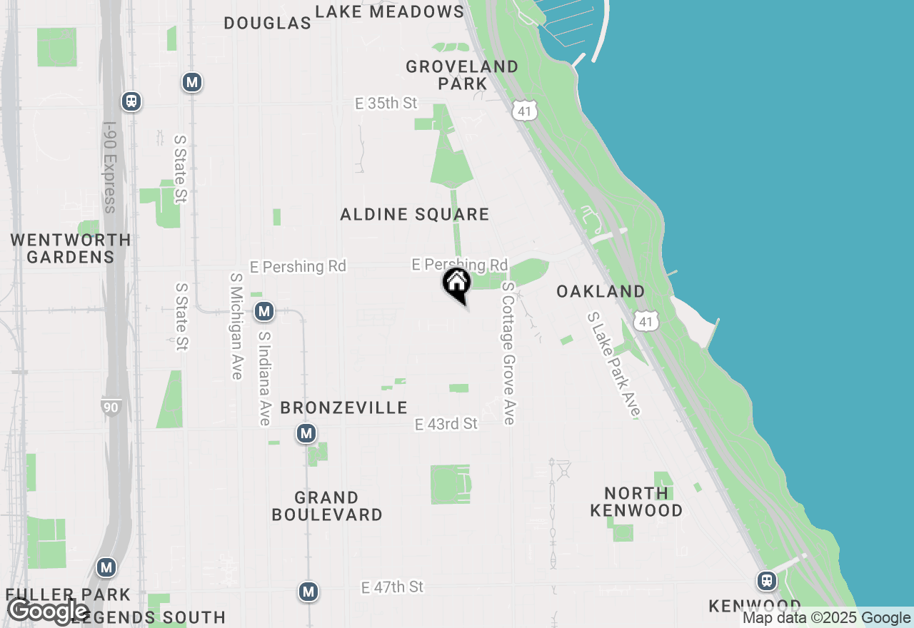 Map of 3976 S Langley Avenue, Chicago, IL 60653