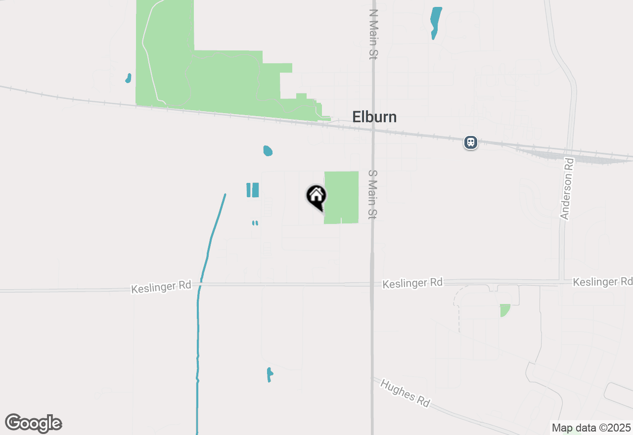 Map of 557 Parkside Drive, Elburn, IL 60119
