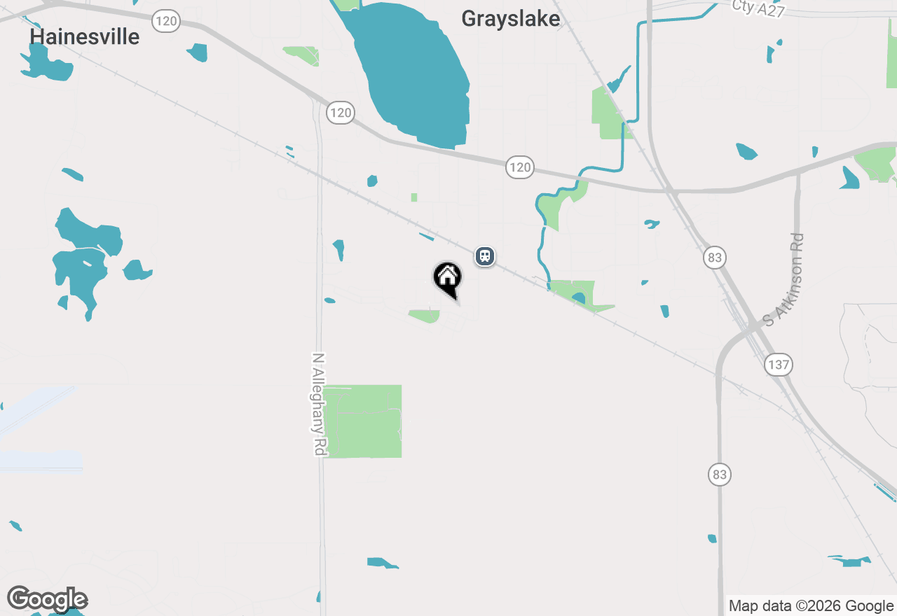 Map of 98 Village Station Lane, Grayslake, IL 60030