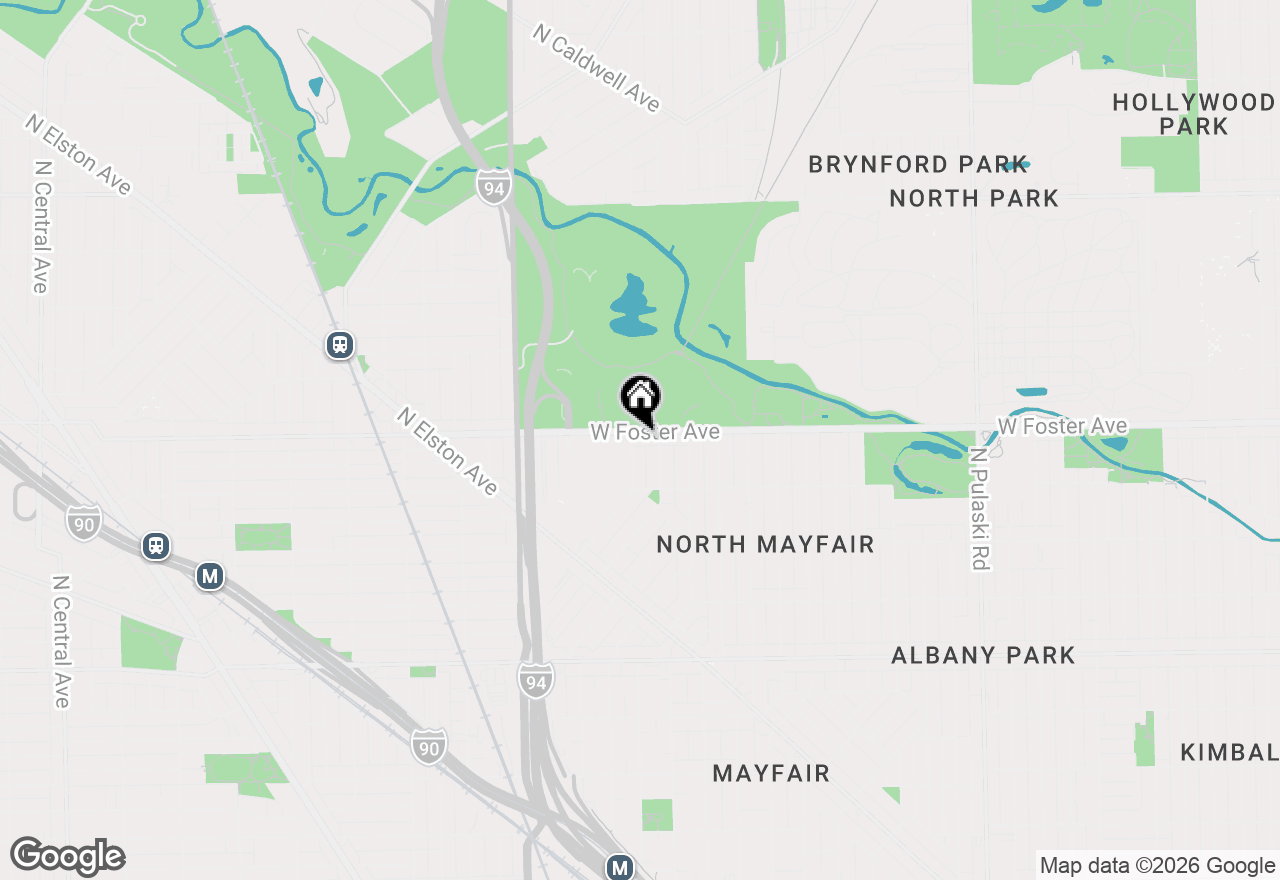 Map of 4551 W Foster Avenue, Chicago, IL 60630