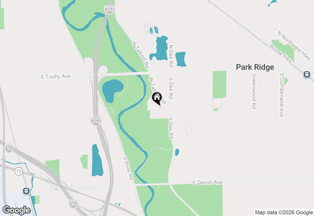 Map of 400 Ascot Drive #1M, Park Ridge, IL 60068