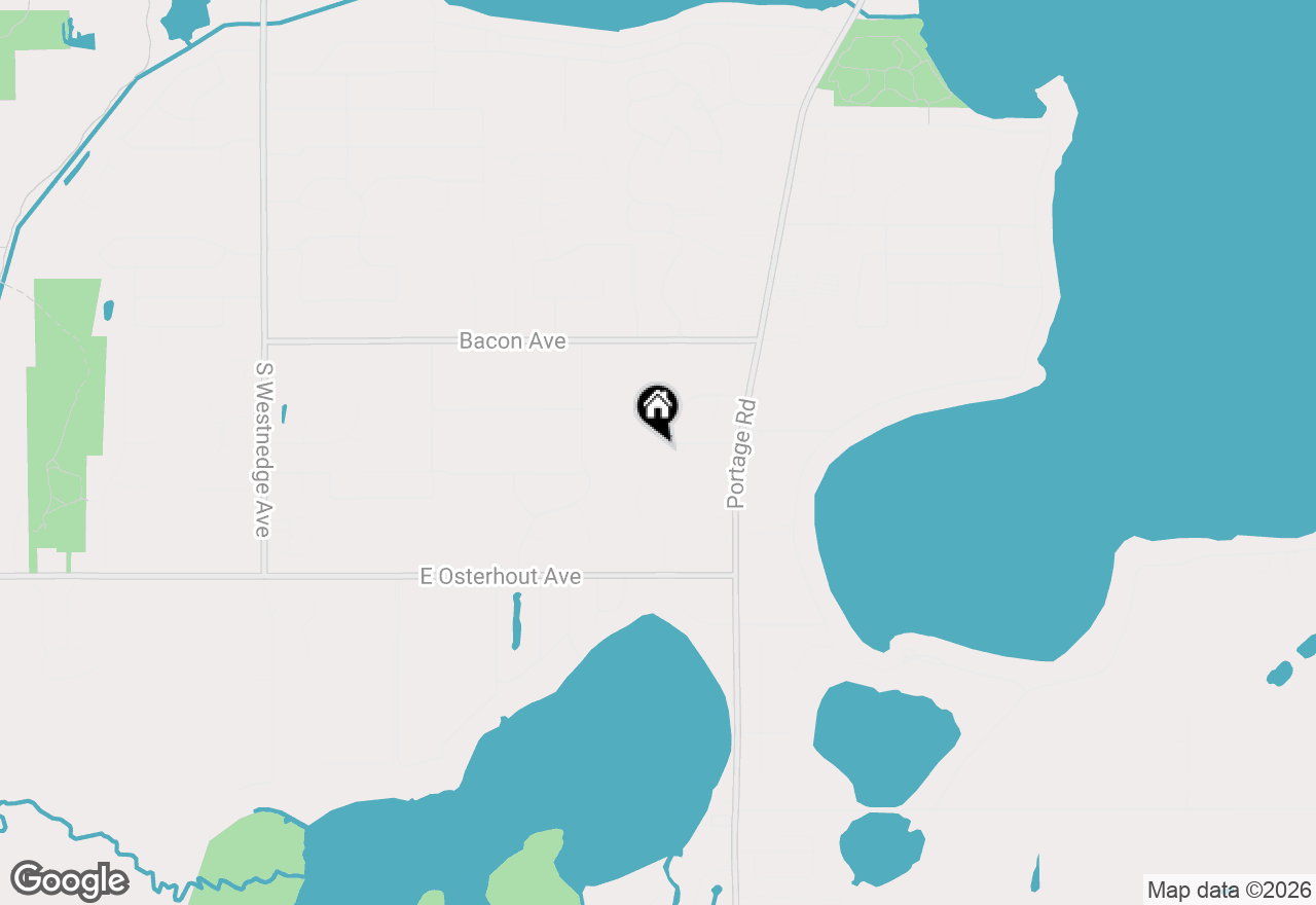 Map of 1430 Lancelot Court, Portage, MI 49002