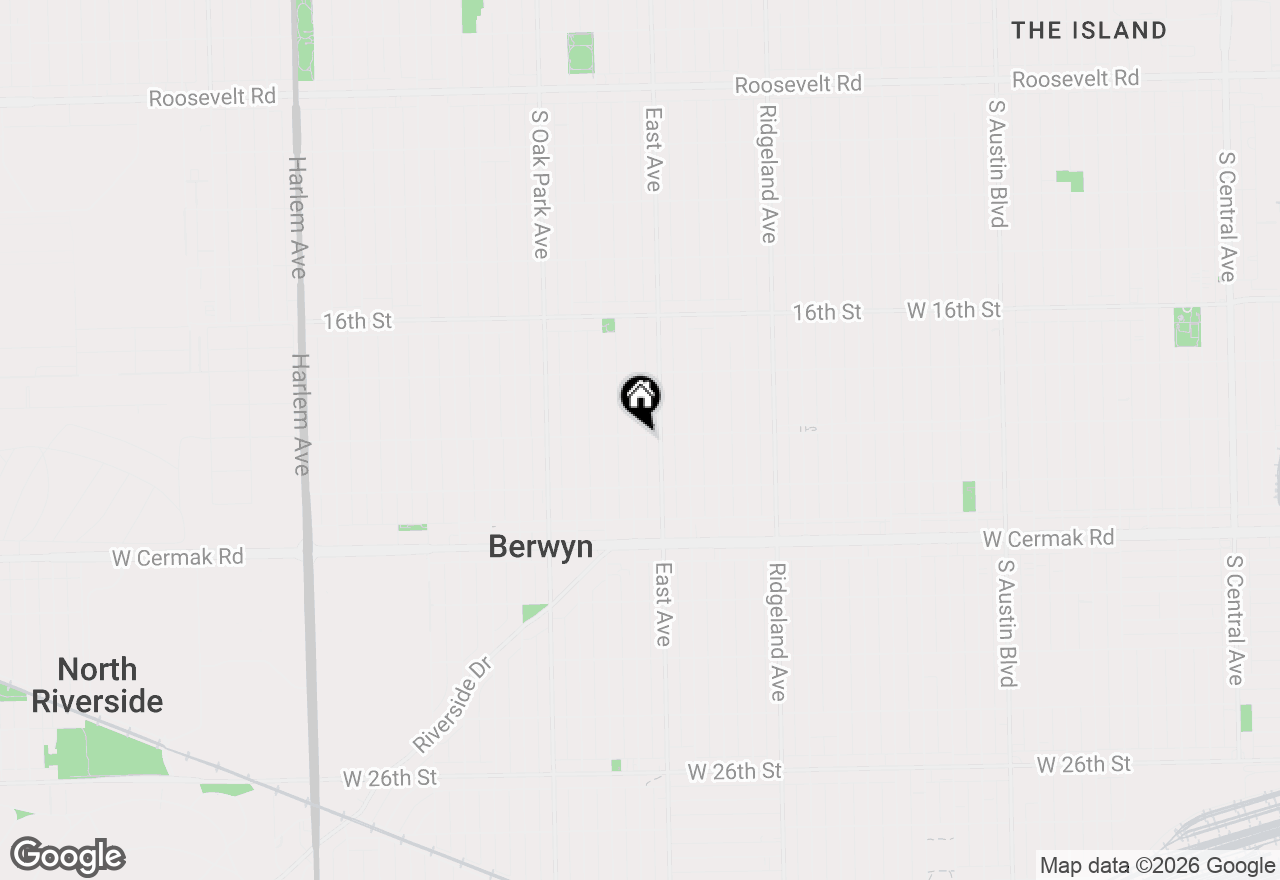 Map of 6618 W 19th Street #5, Berwyn, IL 60402