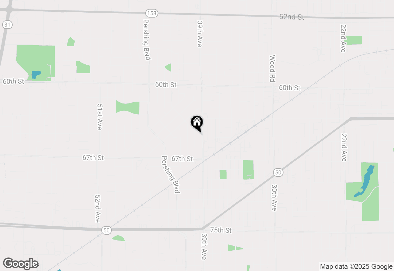 Map of 6425 40th Ave, Kenosha, WI 53142