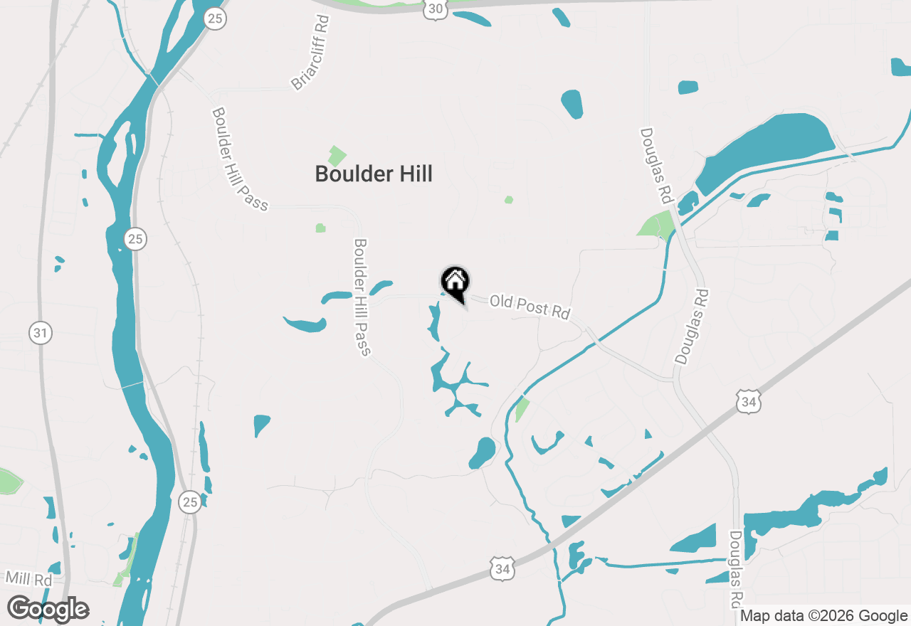 Map of 646 Pearces Ford Road, Oswego, IL 60543