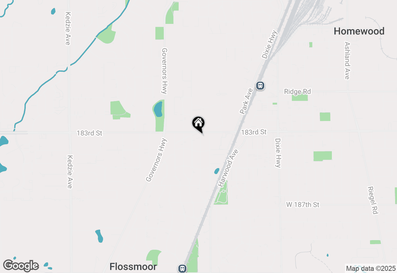 Map of 18314 Dundee Avenue, Homewood, IL 60430