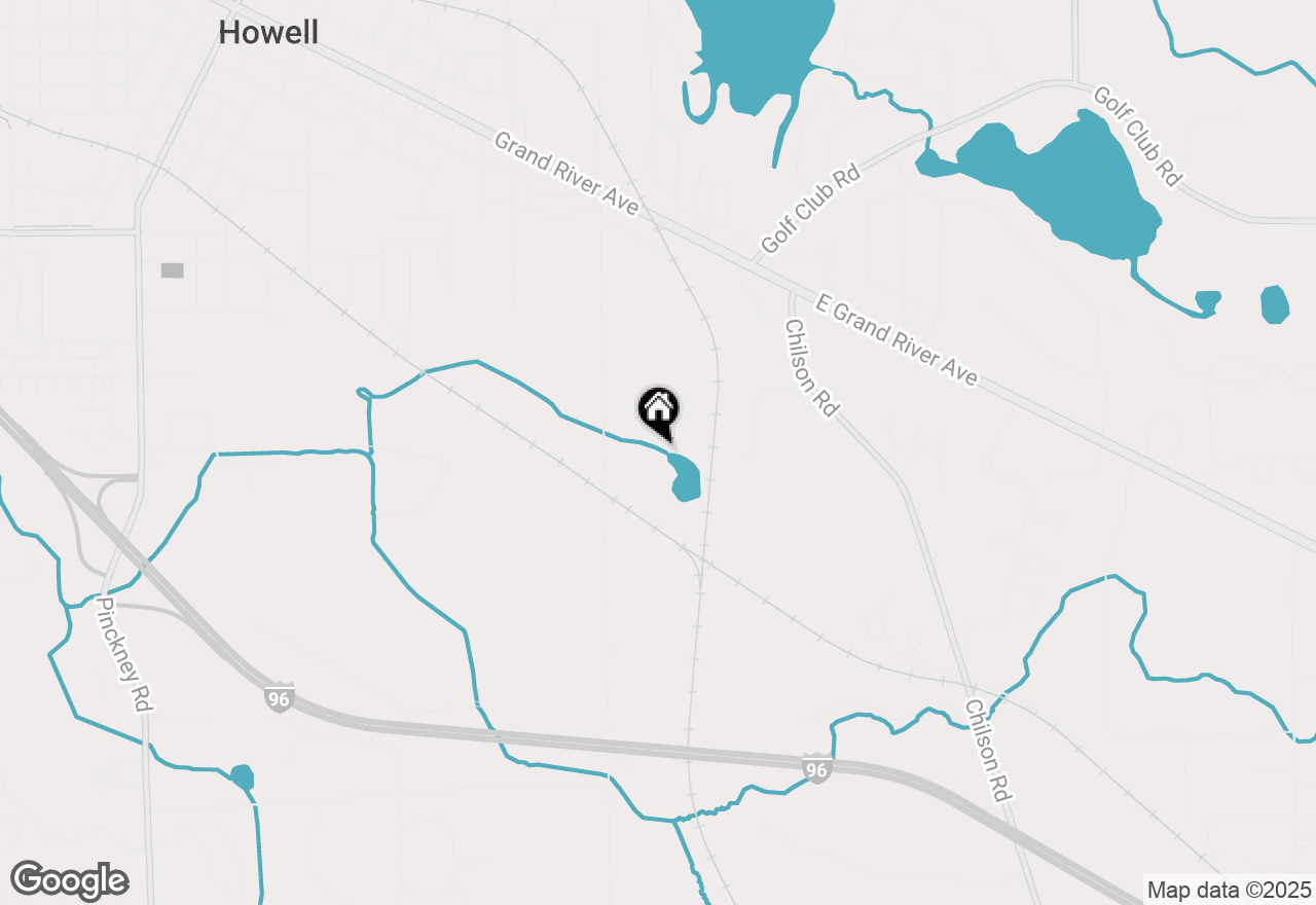 Map of 915 N Michigan Avenue #203, Howell, MI 48843